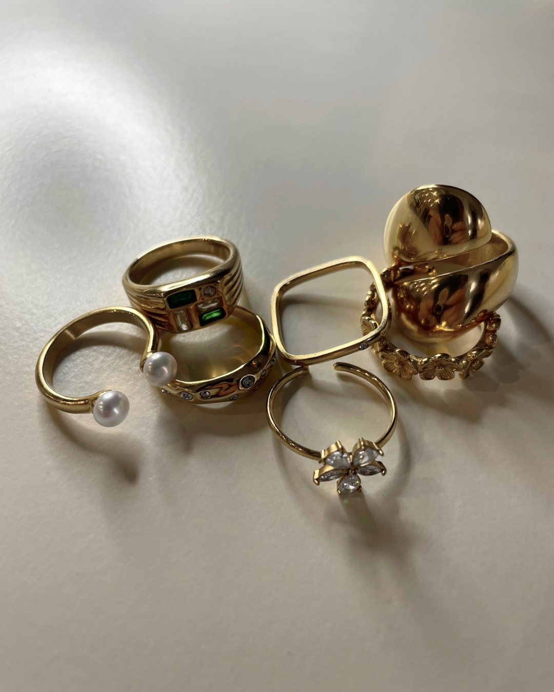 Bague - PUR RECTANGLE