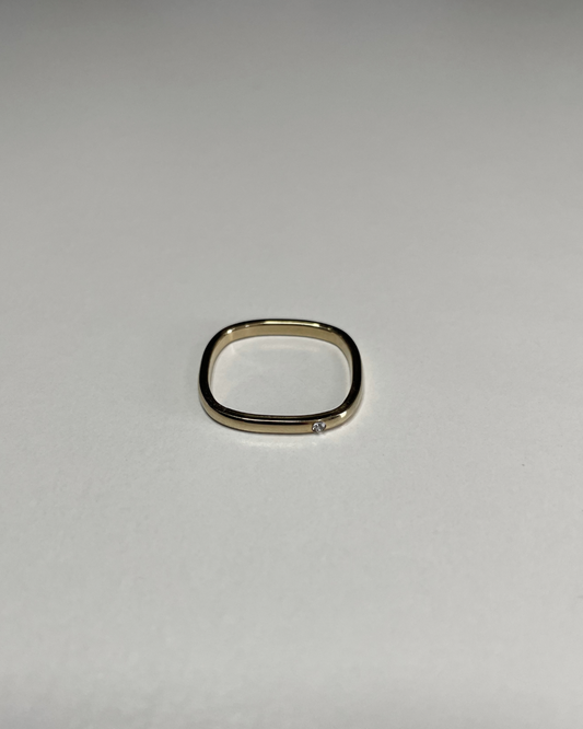 Bague - PUR RECTANGLE